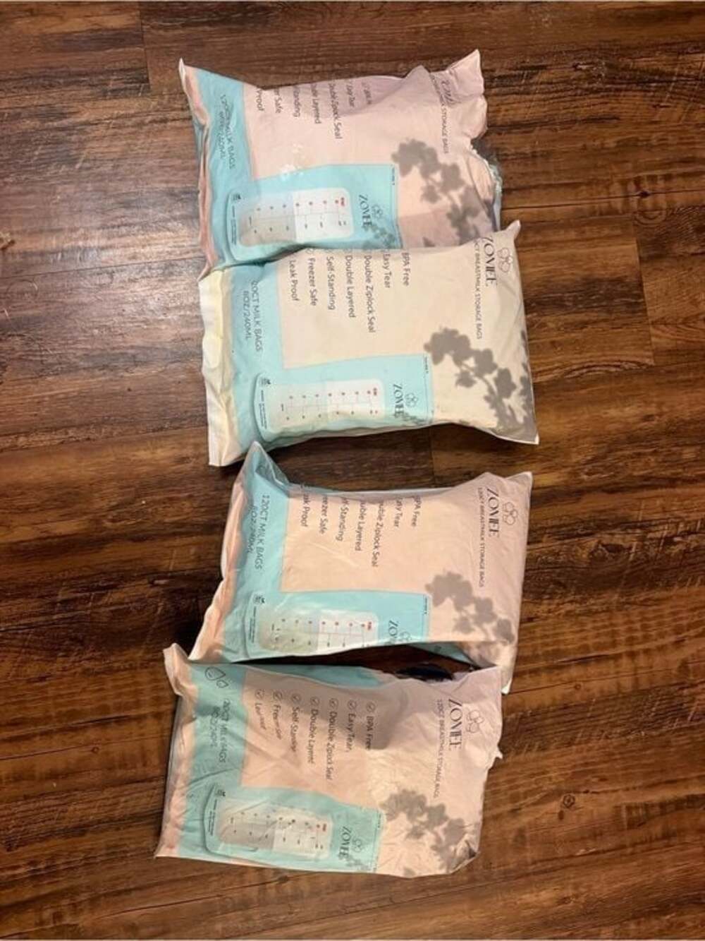 420ct ZOMEE 8oz milk bags